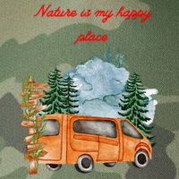 Nature Is My Happy Place Legacy Tie Dye Trucker Hat