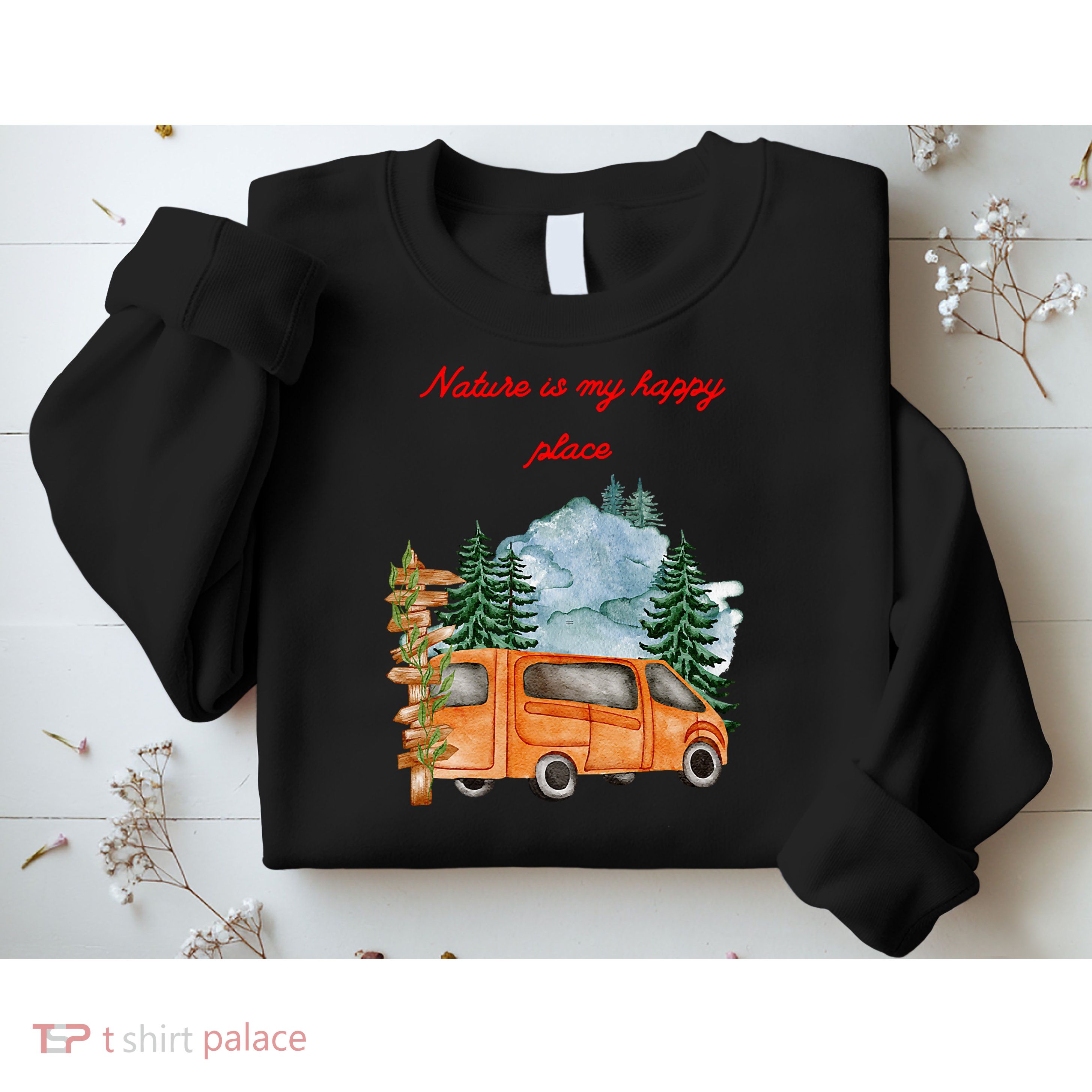 Nature Is My Happy Place Sweatshirt