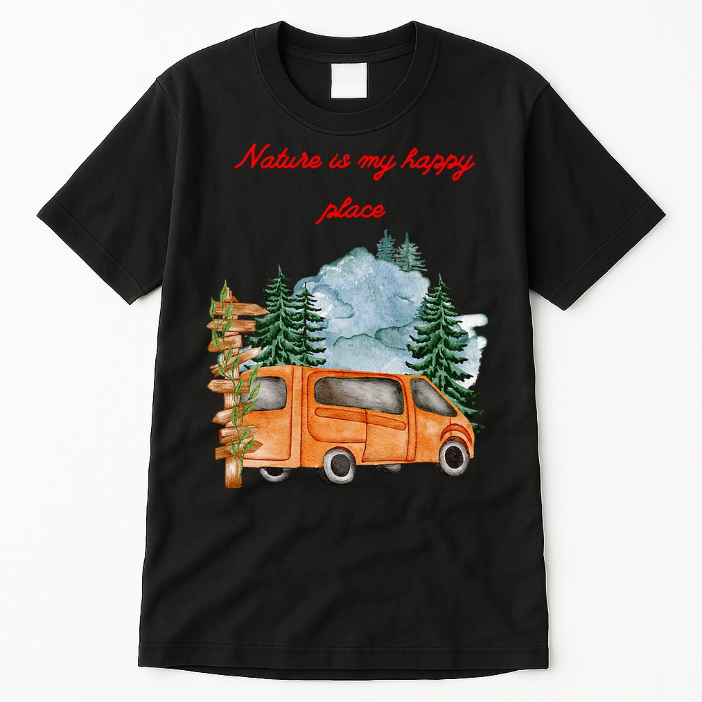 Nature Is My Happy Place Tall T-Shirt