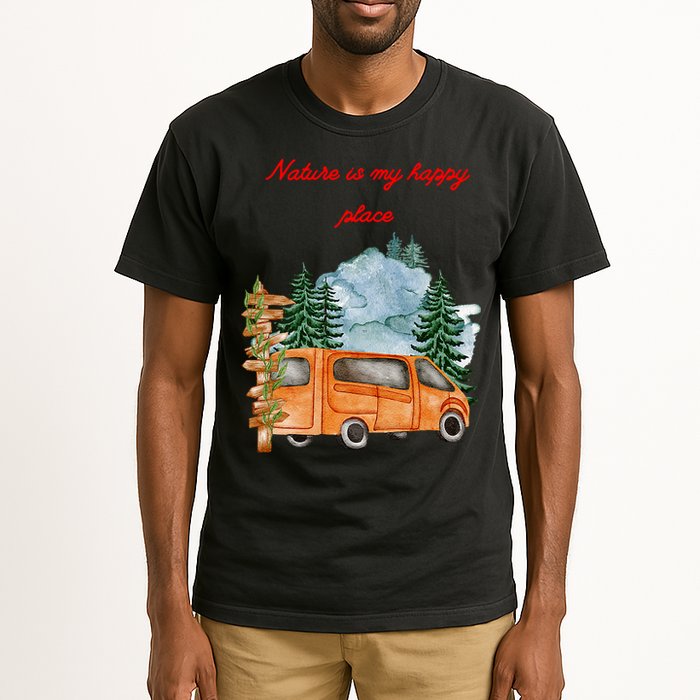 Nature Is My Happy Place Tall T-Shirt