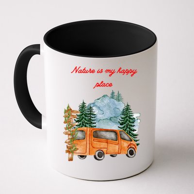 Nature Is My Happy Place Mug