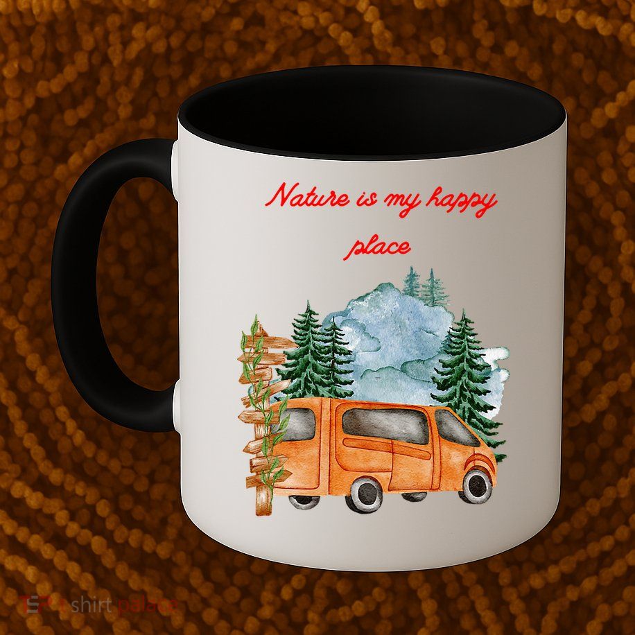 Nature Is My Happy Place Mug