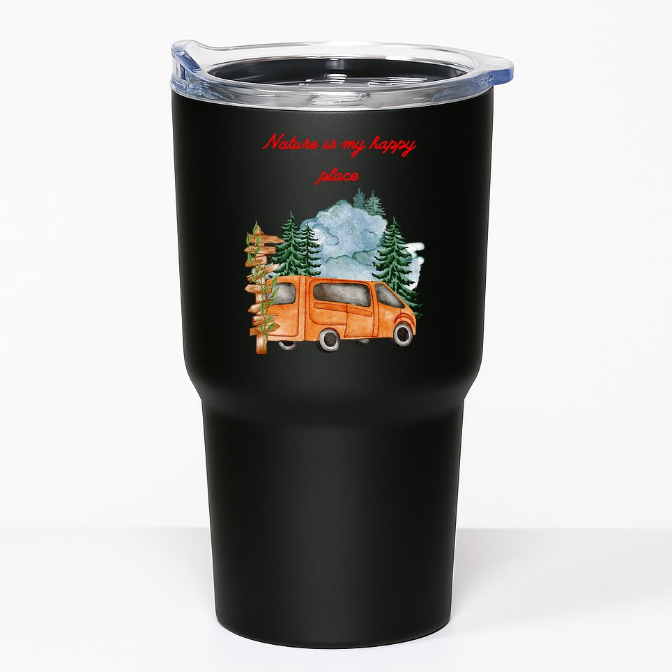 Nature Is My Happy Place Tumbler