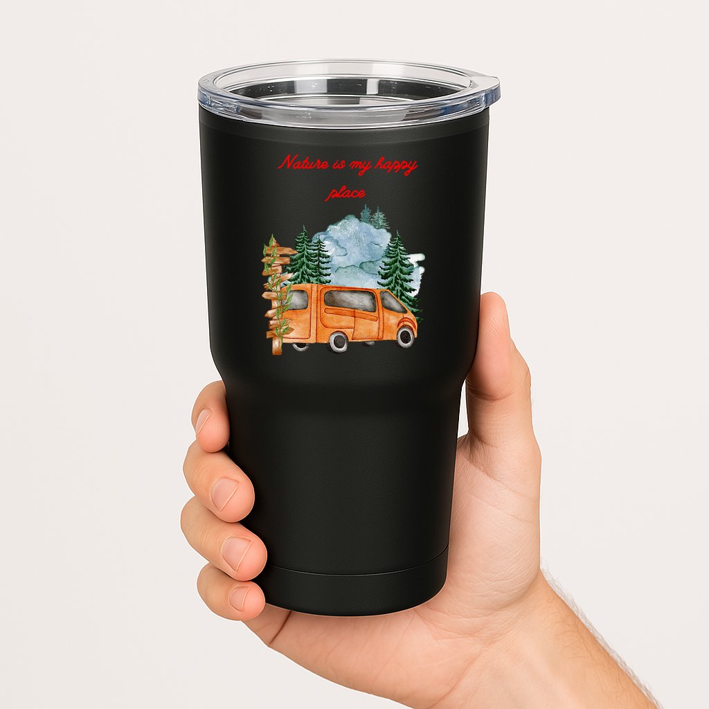 Nature Is My Happy Place Tumbler