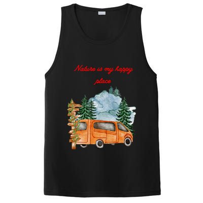 Nature Is My Happy Place PosiCharge Competitor Tank