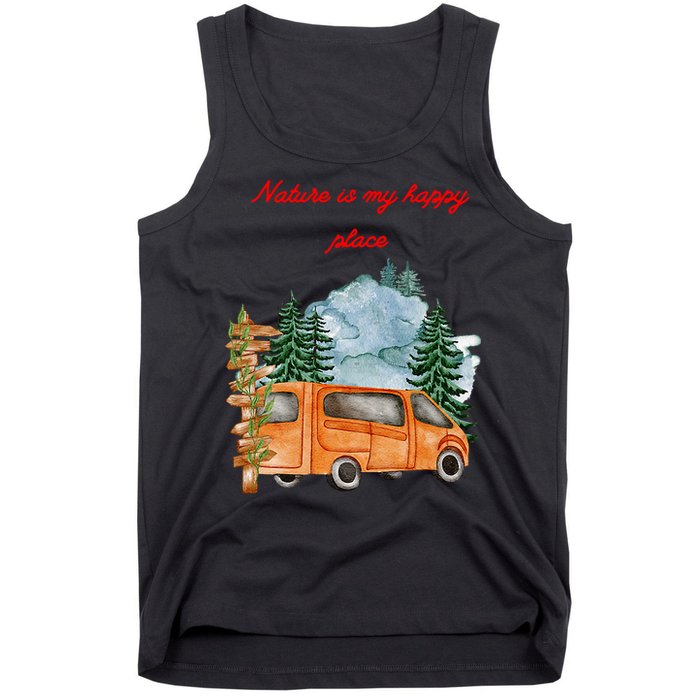 Nature Is My Happy Place Tank Top
