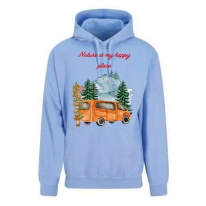 Nature Is My Happy Place Unisex Surf Hoodie