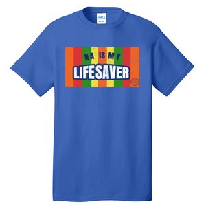 Na Is My Lifesaver Pop Art Narcotics Anonymous Aa Funny Gift Tall T-Shirt