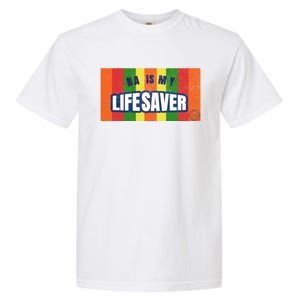 Na Is My Lifesaver Pop Art Narcotics Anonymous Aa Funny Gift Garment-Dyed Heavyweight T-Shirt