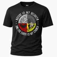 Nature is My Religion and The Earth is My Church Cooling Performance Crew T-Shirt