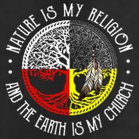 Nature is My Religion and The Earth is My Church Trucker Hat