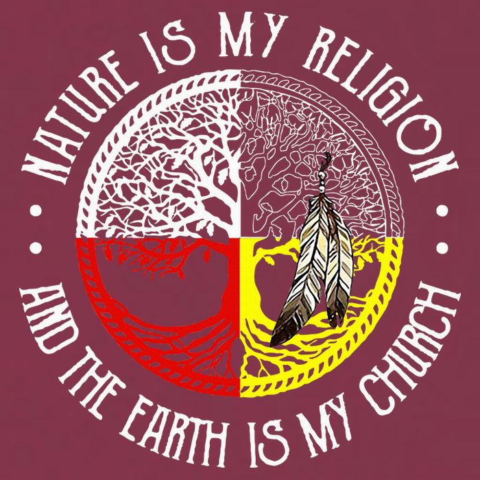 Nature is My Religion and The Earth is My Church 16oz Travel Tumbler