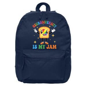 Neurodiversity Is MyJam Autism Awareness Special Education 16 in Basic Backpack