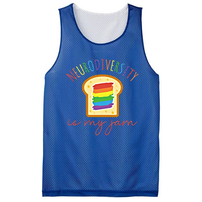 Neurodiversity Is My Jam Embrace Autism Awareness Acceptance Gift Mesh Reversible Basketball Jersey Tank