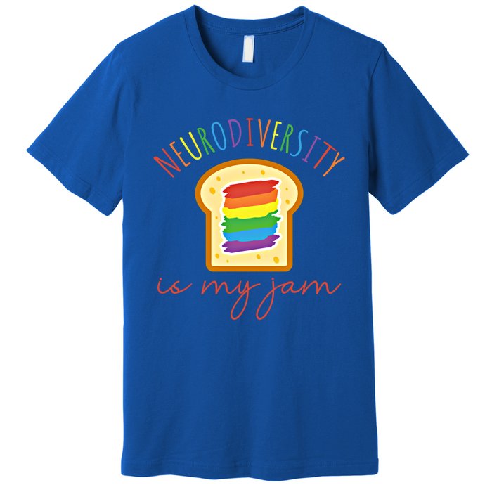 Neurodiversity Is My Jam Embrace Autism Awareness Acceptance Gift Premium T-Shirt