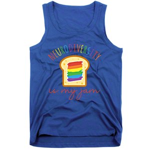 Neurodiversity Is My Jam Embrace Autism Awareness Acceptance Gift Tank Top