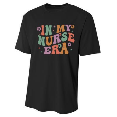 Nurse In my Nurse Era RN Nursing School Graduation Lpn Lvn Performance Sprint T-Shirt