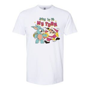 Now It's My Turn Funny Holiday Easter Bunny Santa Softstyle CVC T-Shirt