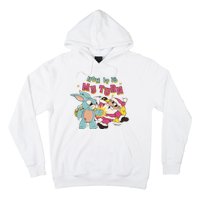 Now It's My Turn Funny Holiday Easter Bunny Santa Hoodie