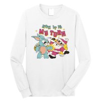 Now It's My Turn Funny Holiday Easter Bunny Santa Long Sleeve Shirt