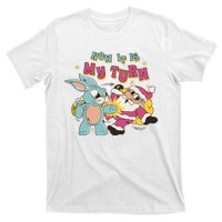 Now It's My Turn Funny Holiday Easter Bunny Santa T-Shirt