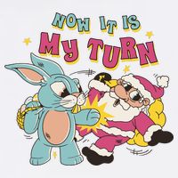Now It's My Turn Funny Holiday Easter Bunny Santa Adult Drive Performance Visor