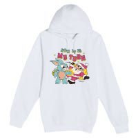 Now It's My Turn Funny Holiday Easter Bunny Santa Premium Pullover Hoodie