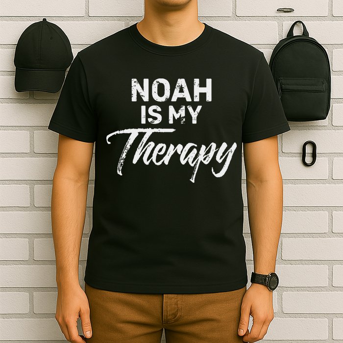 Noah Is My Therapy Name Noahs T-Shirt