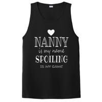 Nanny Is My Name Funny Graphic Gifts For Nanny Grandma PosiCharge Competitor Tank