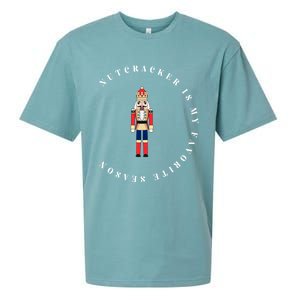 Nutcracker Is My Favorite Season Matching Family Christmas Funny Gift Sueded Cloud Jersey T-Shirt