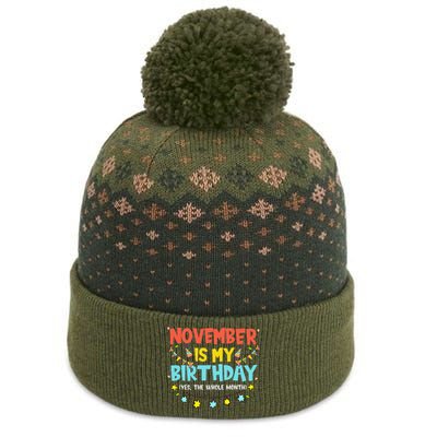 November Is My Birthday Month Yep The Whole Month The Baniff Cuffed Pom Beanie