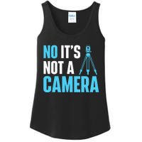 No It's Not A Camera Surveyor Land Examiner Cartographer Ladies Essential Tank