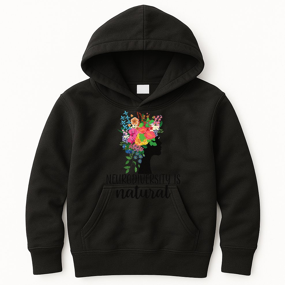 Neurodiversity Is Natural Autism Neurodivergent Kids Hoodie