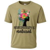 Neurodiversity Is Natural Autism Neurodivergent Cooling Performance Crew T-Shirt