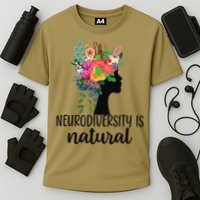 Neurodiversity Is Natural Autism Neurodivergent Cooling Performance Crew T-Shirt