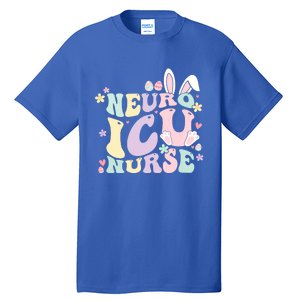 Neuro Icu Nurse Easter Bunny Neuro Icu Nursing Easter Day Gift Tall T-Shirt