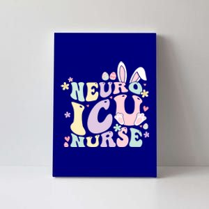 Neuro Icu Nurse Easter Bunny Neuro Icu Nursing Easter Day Gift Canvas