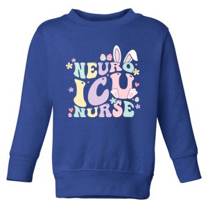 Neuro Icu Nurse Easter Bunny Neuro Icu Nursing Easter Day Gift Toddler Sweatshirt