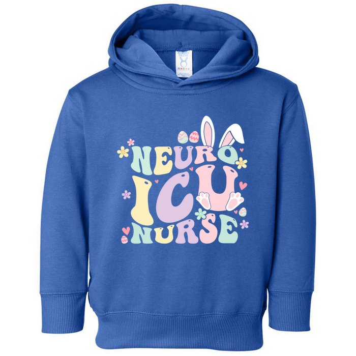 Neuro Icu Nurse Easter Bunny Neuro Icu Nursing Easter Day Gift Toddler Hoodie