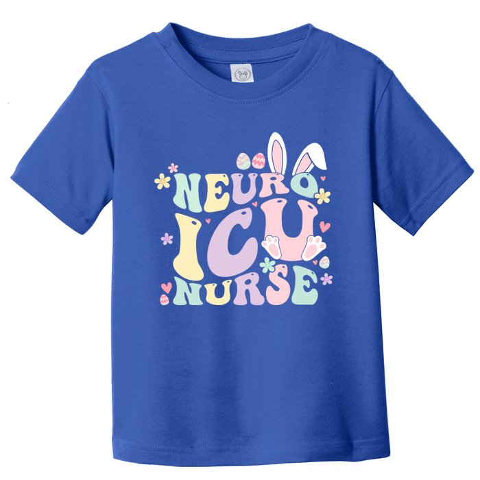 Neuro Icu Nurse Easter Bunny Neuro Icu Nursing Easter Day Gift Toddler T-Shirt