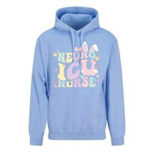 Neuro Icu Nurse Easter Bunny Neuro Icu Nursing Easter Day Gift Unisex Surf Hoodie