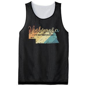 Nebraska ItS Not For Everyone Usa America Mesh Reversible Basketball Jersey Tank