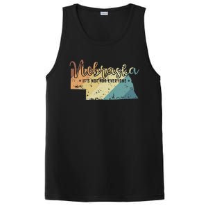 Nebraska ItS Not For Everyone Usa America PosiCharge Competitor Tank