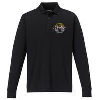 Native Indian Native American Pride Indigenous Cherokee Performance Long Sleeve Polo