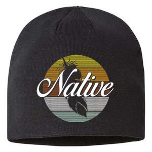 Native Indian Native American Pride Indigenous Cherokee Sustainable Beanie