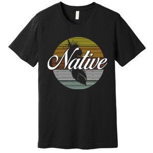 Native Indian Native American Pride Indigenous Cherokee Premium T-Shirt