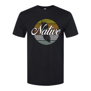 Native Indian Native American Pride Indigenous Cherokee Softstyle CVC T-Shirt