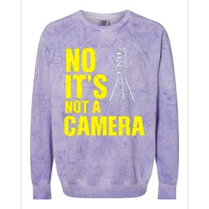 No ItS Not A Camera Colorblast Crewneck Sweatshirt