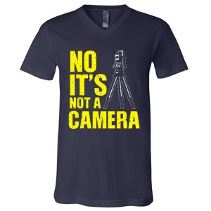 No ItS Not A Camera V-Neck T-Shirt