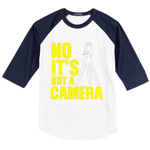 No ItS Not A Camera Baseball Sleeve Shirt